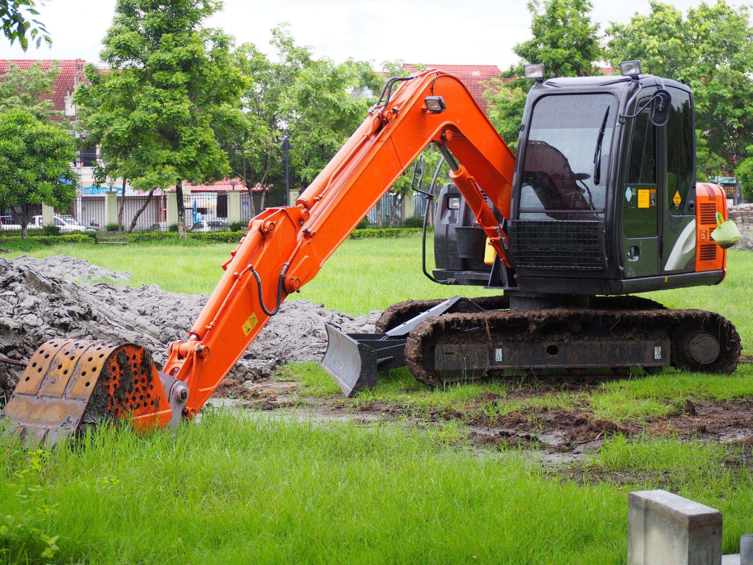 Construction work Construction machinery and materials